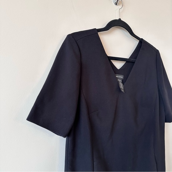 LORD & Taylor-Boxy Shift Dress With Hidden Front Pocket (Size:6) - Picture 7 of 12